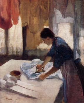 Edgar Degas : Woman Ironing V